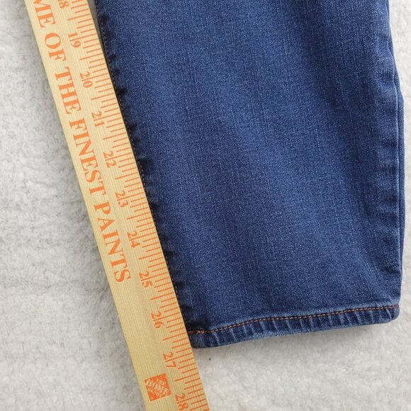True Religion Jennie Curvy Jeans Womens 38 Blue High Rise Super Skinny Stretch - Picture 5 of 11